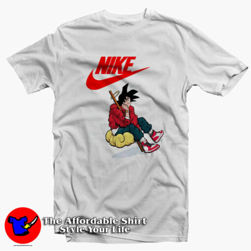 Hypebeast Dragon Ball z Nike Goku Unisex T-shirt On Sale