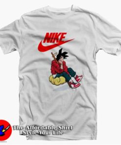 Hypebeast Dragon Ball z Nike Goku Unisex T-shirt On Sale
