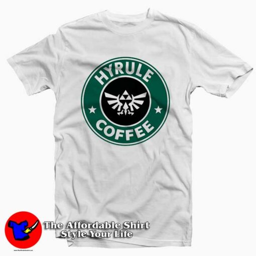 Hyrule Coffee The Legends of Zelda Tee Shirt