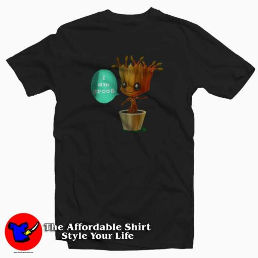 I Am Groot Guardian Of The Galaxy Movie T-shirt On Sale