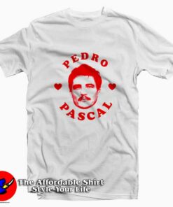 I Heart Pedro Pascal New Graphic T-Shirt On Sale