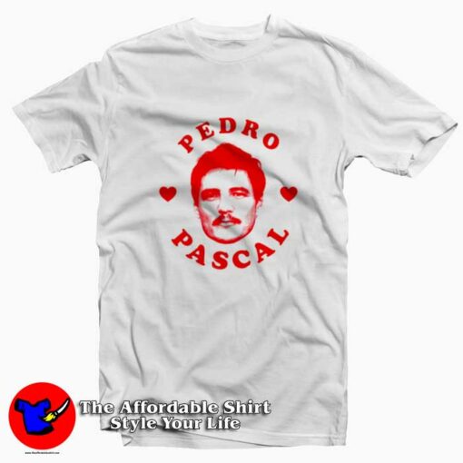 I Heart Pedro Pascal New Graphic T-Shirt On Sale