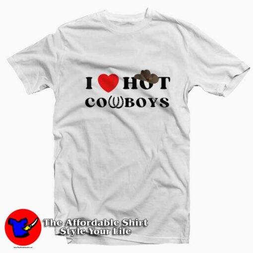 I Love Hot Dallas Cowboys Unisex T-Shirt On Sale