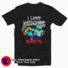 I Love Miners Minecraft Graphic T-Shirt On Sale