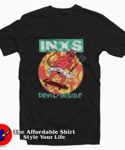 INXS Diablo Devil Inside Tour Vintage T-Shirt On Sale