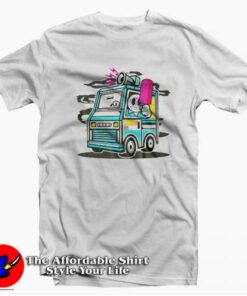 Ice Cream Truck Funny Jason Parody Unisex T-shirt On Sale Ice Cream Truck Funny Jason Parody Unisex T-shirt On Sale