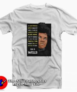 Ida B Wells A Winchester Rifle Graphic Unisex T-shirt On Sale