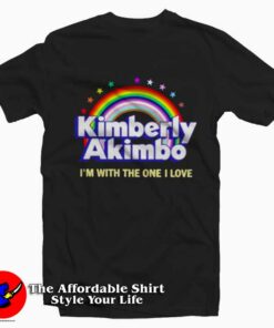 Im With The One I Love Kimberly Akimbo Rainbow T Shirt On Sale 1
