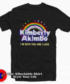 Im With The One I Love Kimberly Akimbo Rainbow T Shirt On Sale 2