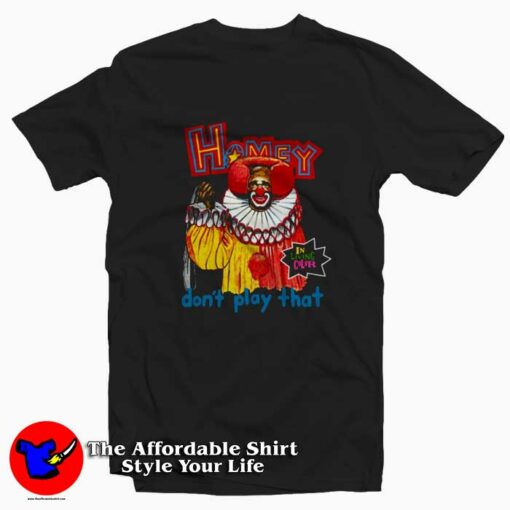 In Living Color Homey The Clown Graphic T-Shirt On Sale