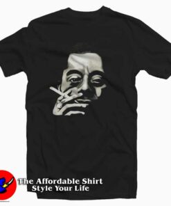 Influencer James Baldwin Smoking Unisex T-shirt Cheap