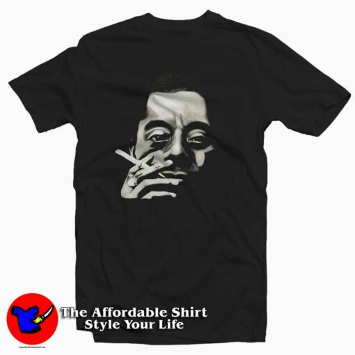 Influencer James Baldwin Smoking Unisex T-shirt Cheap