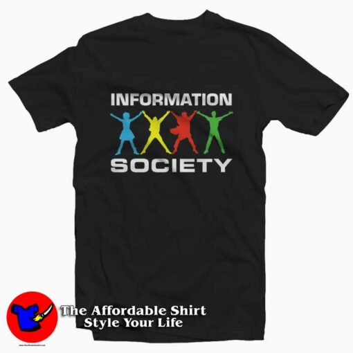 Information Society American Band Vintage T-Shirt On Sale