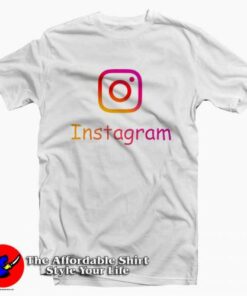 Instagram logo Tee Shirt