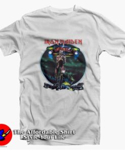 Iron Maiden 1987 Somewhere On Tour Vintage T-Shirt On Sale Iron Maiden 1987 Somewhere On Tour Vintage T-Shirt On Sale