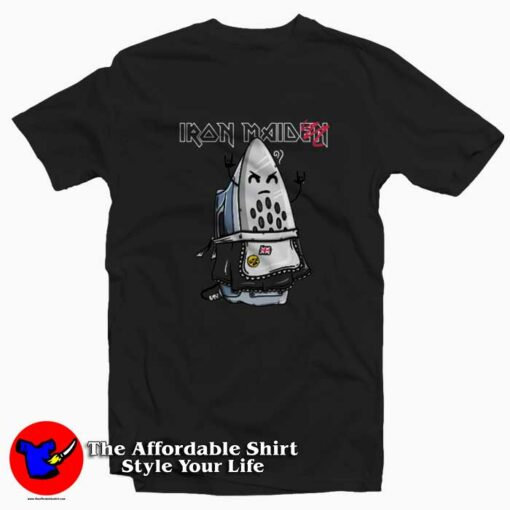 Iron Maiden Funny Cartoon Parody Unisex T-shirt On Sale