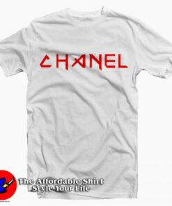 Iron Maiden Inspired Chanel Tee Shirt