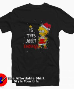 Is This Jolly Enough Lisa Simpson Graphic T-Shirt On Sale