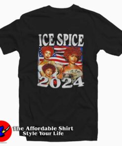 Isis Gaston Ice Spice Rap Graphic T-Shirt On Sale