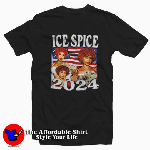 Isis Gaston Ice Spice Rap Graphic T-Shirt On Sale