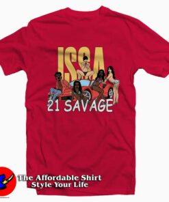 Issa Blanc 21 Savage Tee Shirt Issa Blanc 21 Savage Tee Shirt