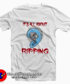 It’s All About Wolf Ripping Graphic T-Shirt On Sale