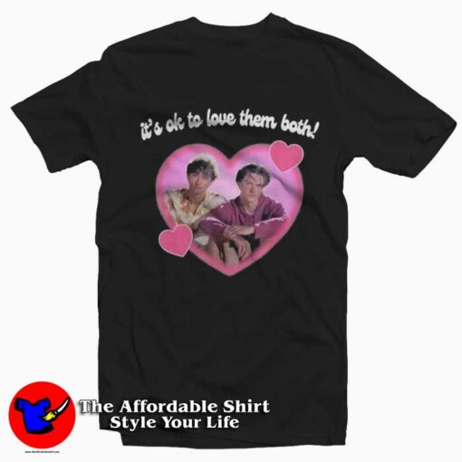 It’s Ok To Love Them Both Team Conrad Graphic T-Shirt On Sale