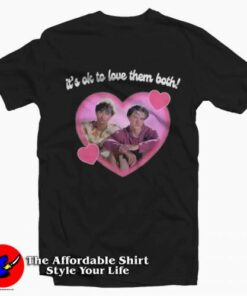 It’s Ok To Love Them Both Team Conrad Graphic T-Shirt On Sale