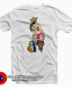 J Cole Holding Heads Tekashi69 Lil Pump T-shirt On Sale
