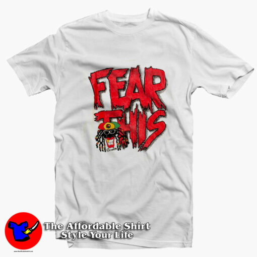 Jamaica Fear This Reggae Peace Graphic T-Shirt On Sale