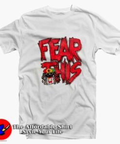 Jamaica Fear This Reggae Peace Graphic T-Shirt On Sale
