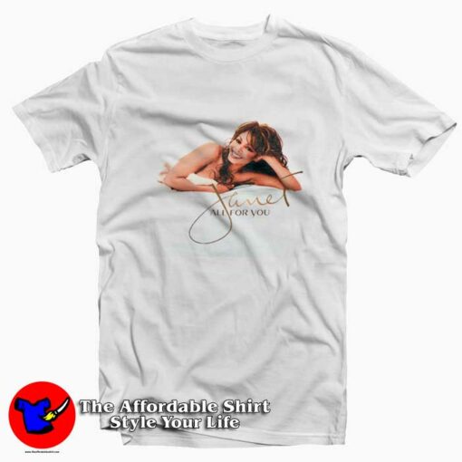 Janet Jackson All For You World Tour Unisex T-shirt On Sale