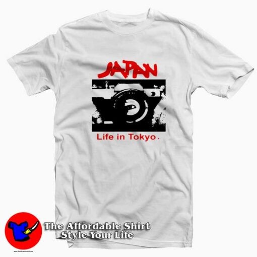 Japan Sylvian Life in Tokyo Present Graphic T-Shirt On Sale