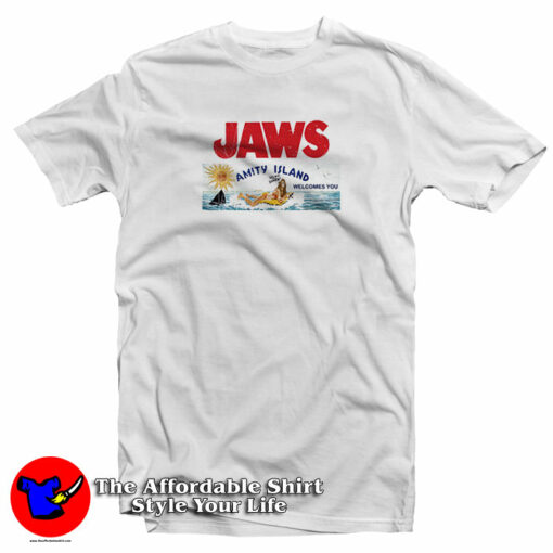 Jaws Amity Island Welcomes You T-Shirt