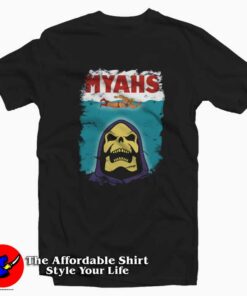 Jaws Funny Parody Skeletor 80s Movie T shirt Cheap 1