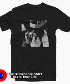 Jay-Z Reasonable Doubt Album Cover Graphic T-Shirt On Sale