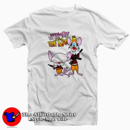 Jayney And The Mal Pinky And The Brain T-shirt On Sale