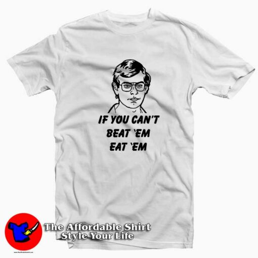 Jeffrey Dahmer Funny Serial Killer Graphic T-Shirt On Sale