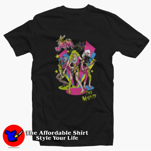 Jem And The Holograms Vintage The Misfits T-shirt On Sale