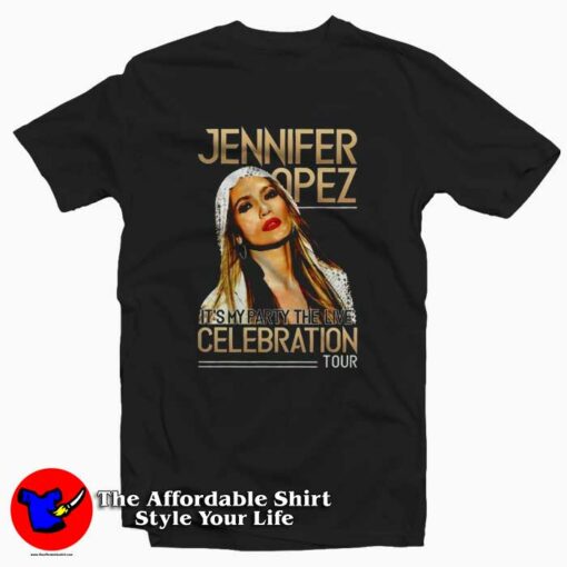 Jennifer-Lopez Dance Again Tour Unisex T-shirt On Sale