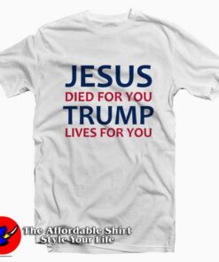 Jesus Donald Trump Fans Tee Shirt