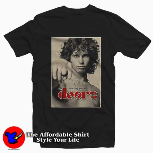 Jim Morrison The Very Best OF The Doors Unisex T-shirt On Sale