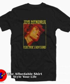 Jimi Hendrix Electric Ladyland Album Unisex T-shirt On Sale