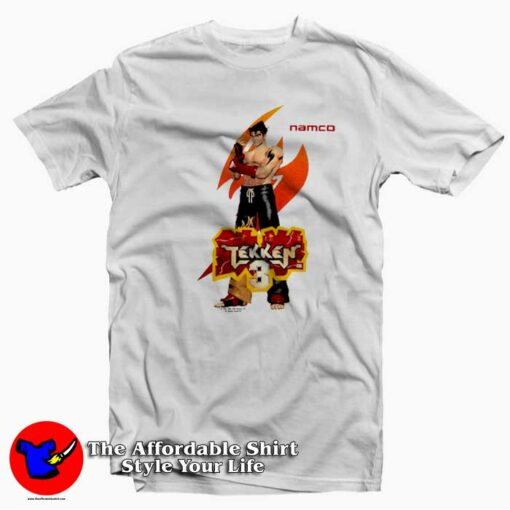 Jin Game Tekken 3 Namco Awesome Unisex T-shirt On Sale