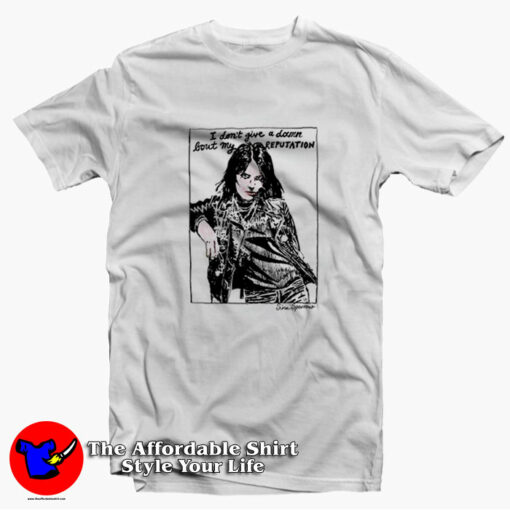 Joan Jett I Don’t Give a Damn Bout My Reputation T-shirt On Sale