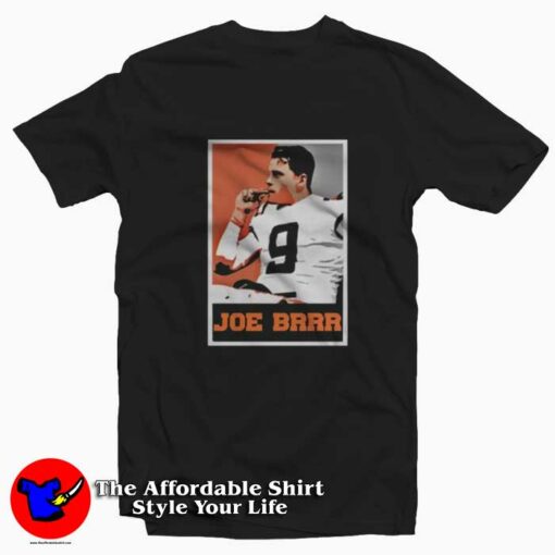 Joe Burrow Jeux Burreaux Cincinnati T-Shirt On Sale