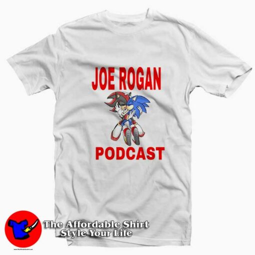 Joe Rogan Podcast Sonic Funny Unisex T-shirt On Sale