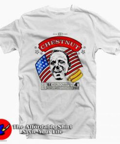 Joey Chestnut 4th Of July Graphic T-Shirt On Sale Joey Chestnut 4th Of July Graphic T-Shirt On Sale