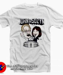 John And Suzyn Night Presented Graphic T-Shirt On Sale