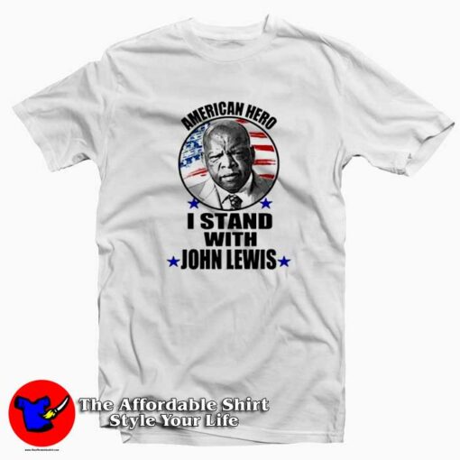 John Lewis Civil Right Activist Unisex T-shirt On Sale